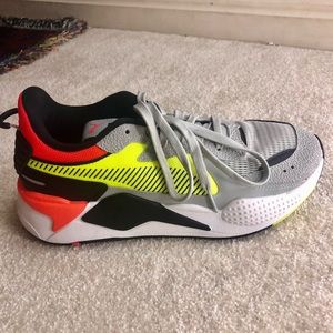 Puma RS-X harddrive grey, yellow, red 8.5